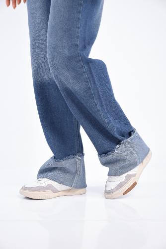 Wide Leg Dobladillo Az - Miniatura 6