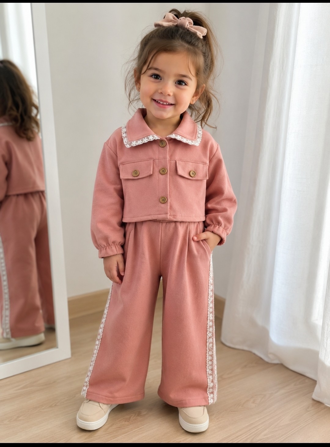 Conjunto Dos Piezas con Puntillas - Imagen 2