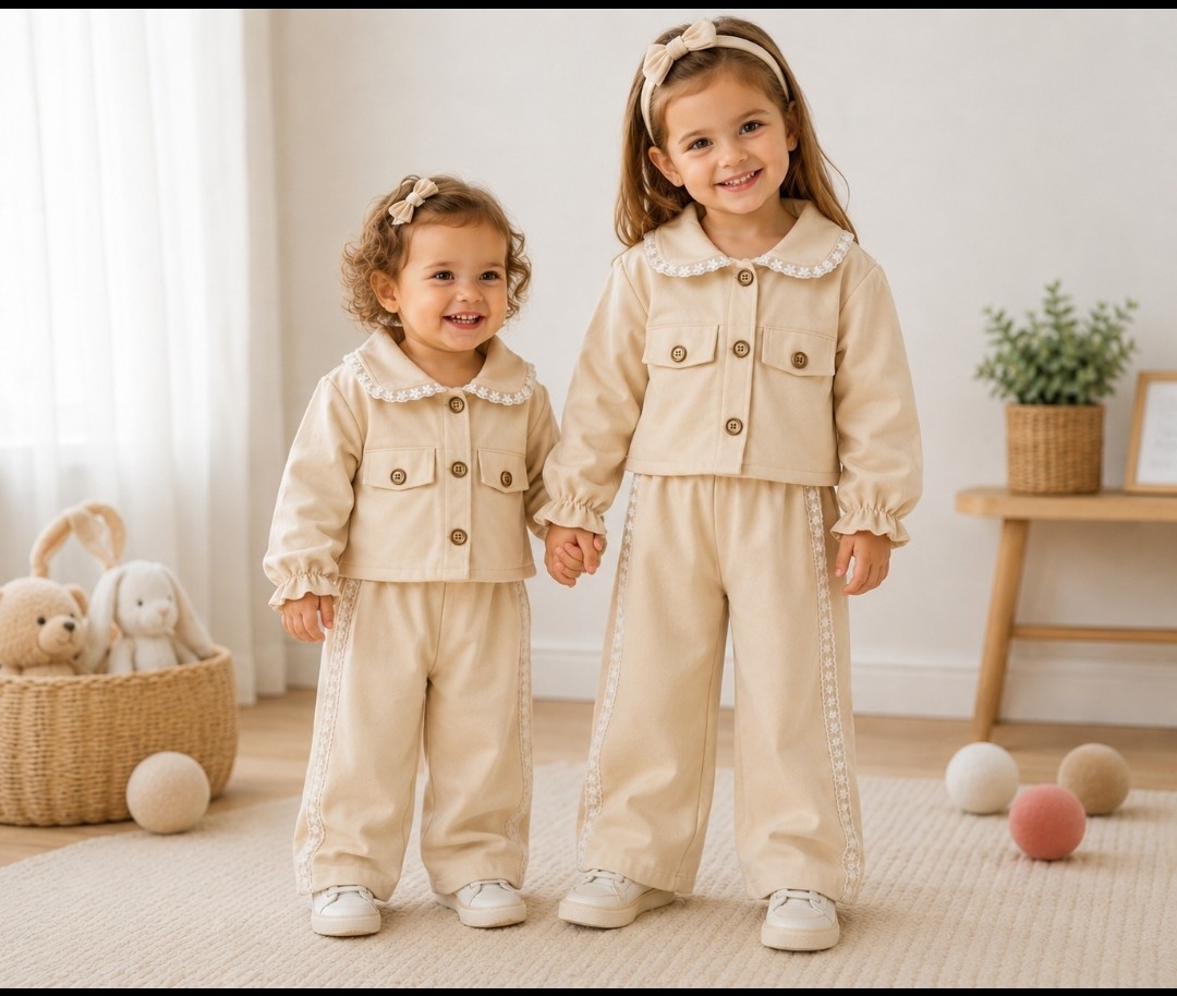 Conjunto Dos Piezas con Puntillas - Imagen 1
