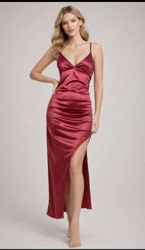 Vestidos de Fiesta - Margot Espalda Cerrada