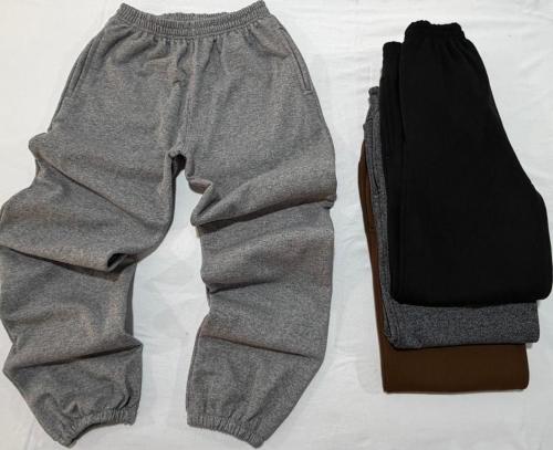 Jogging Frizado Algodón Peinado Unisex Mujer Hombre Invierno Abrigo Pantalón Palazzo
