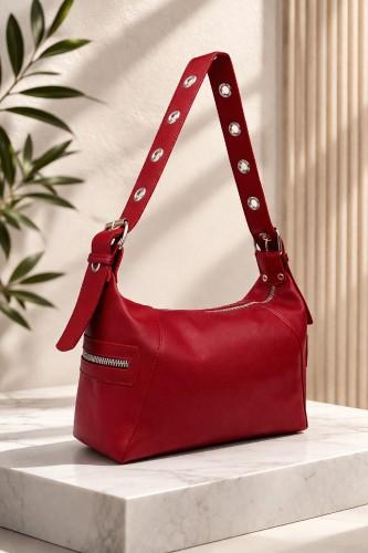Bolso Mini Bags con Ojalillos en la Tira
