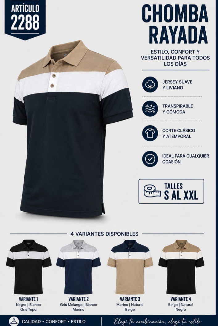 Chombas Importadas - Imagen 2