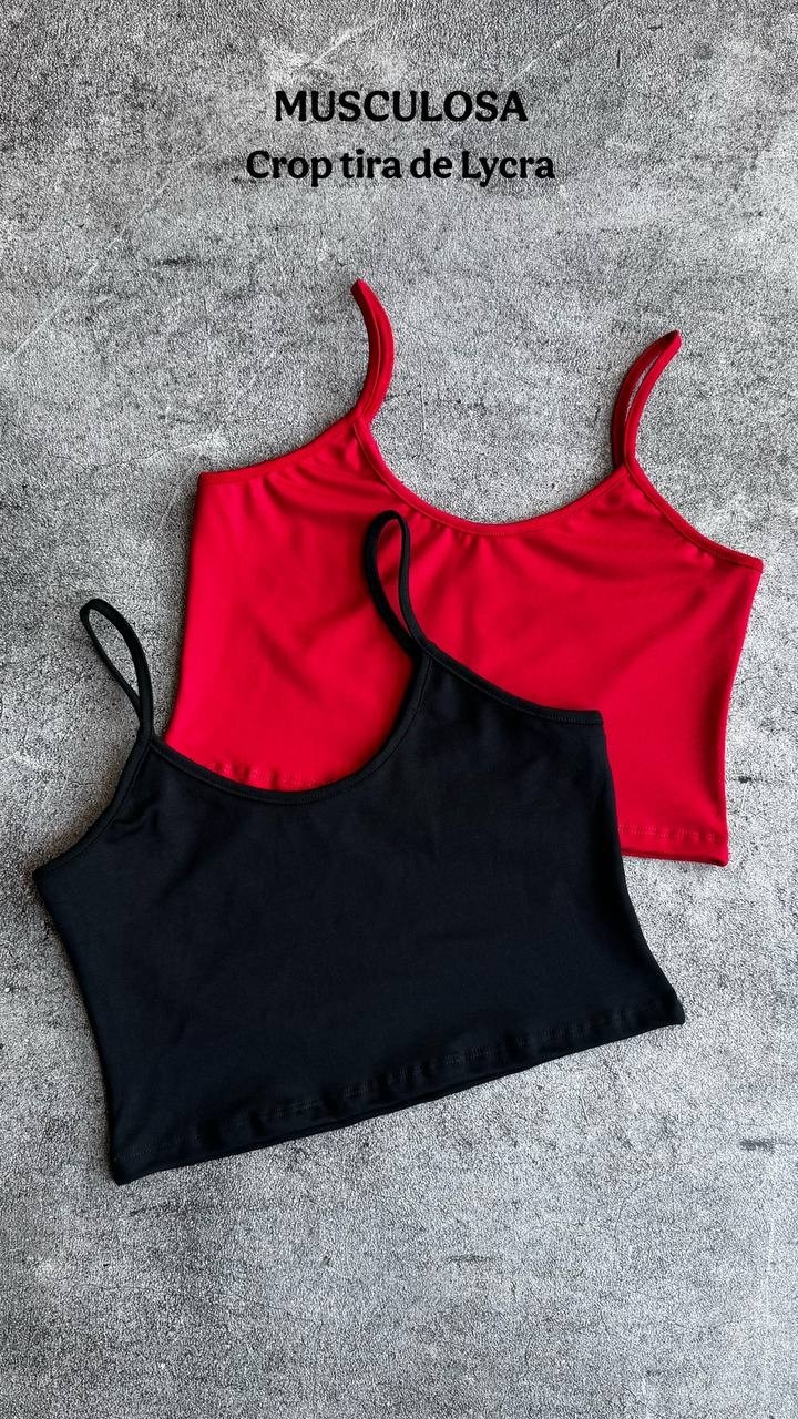 Crop Tira Lycra - Imagen 2