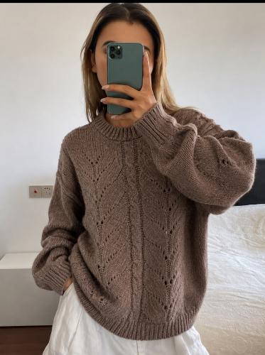 Sweater Hoja