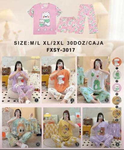 Pijamas Tres Piezas