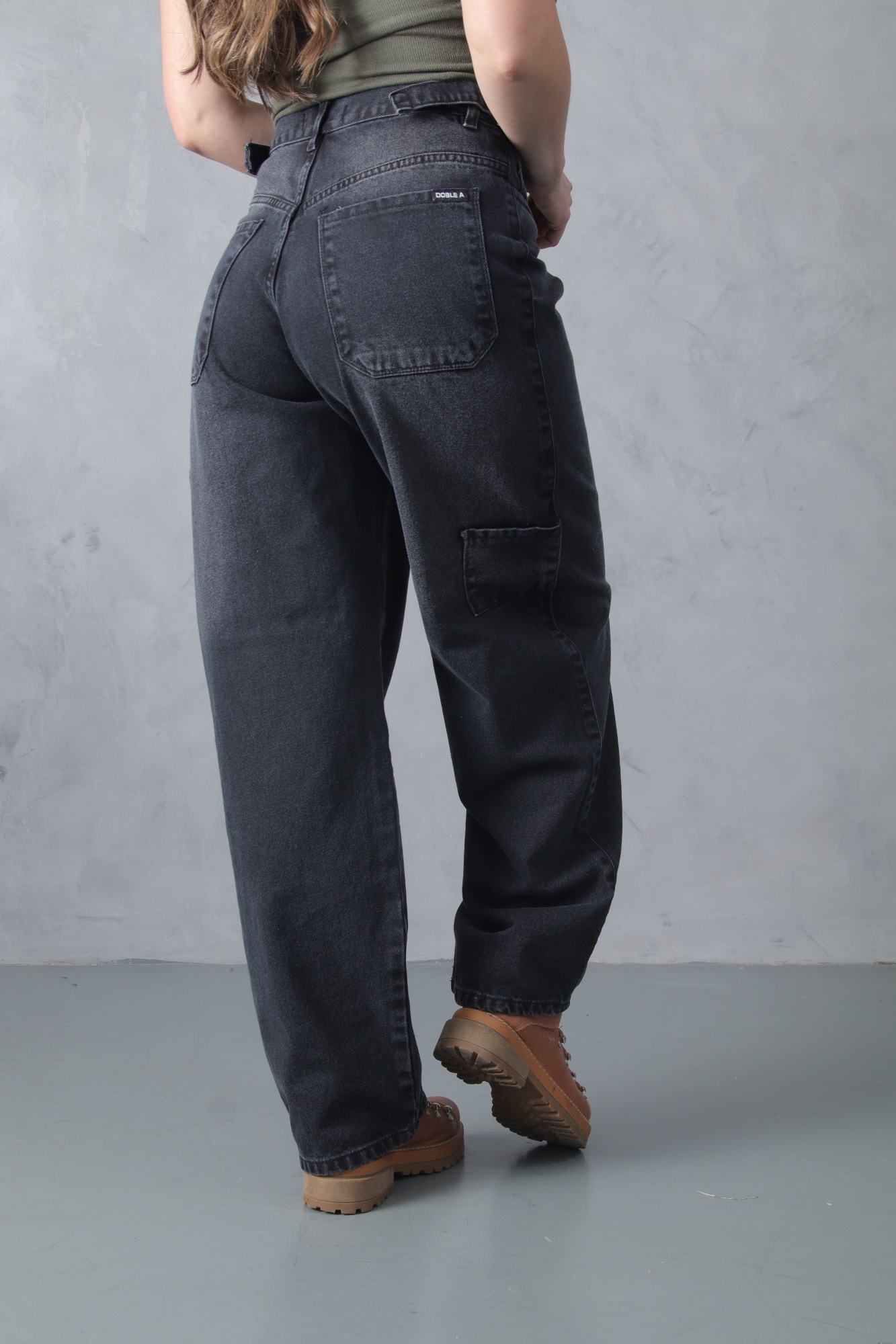 Baggy Gris Localizado con Reguladores Rigido - Imagen 6