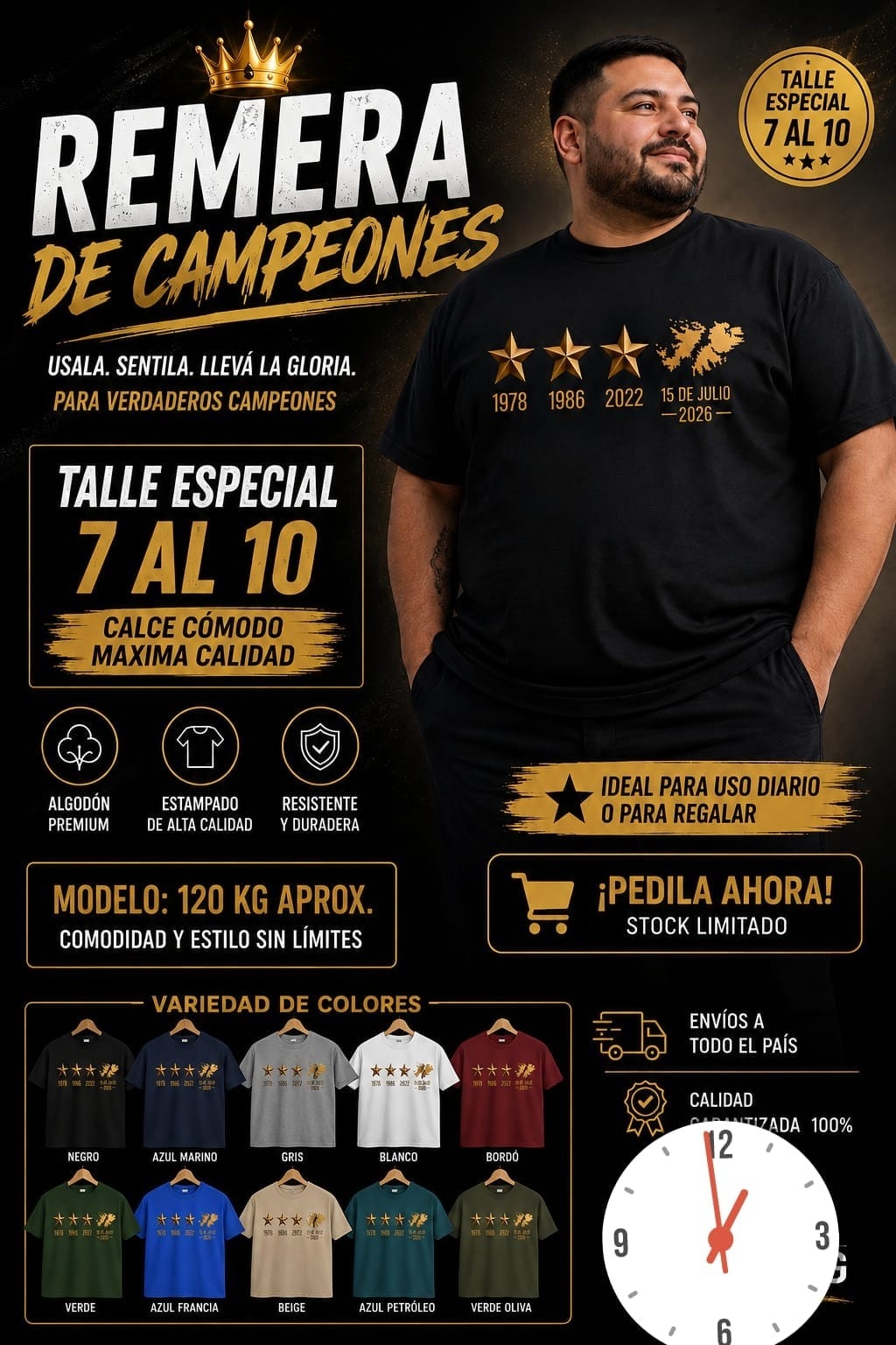 Remeras Talle Especial - Imagen 2