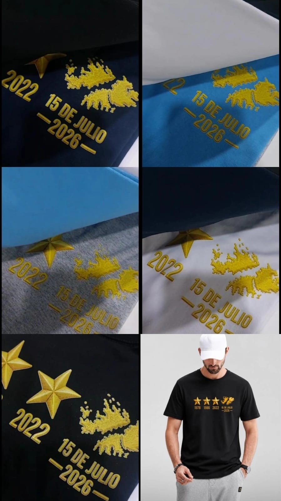 Remera Algodón 24.1 Malvinas Argentina Adulto - Imagen 3