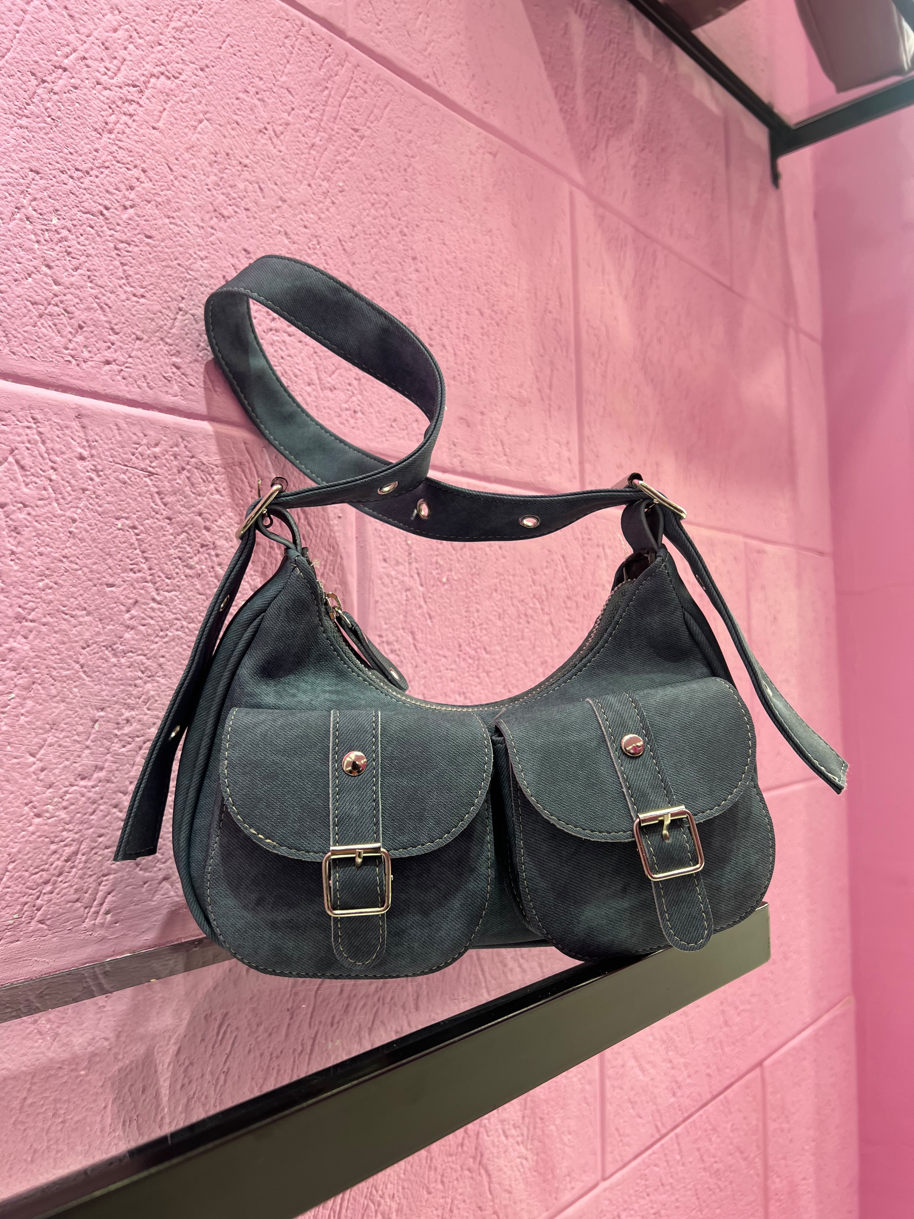 Cartera Mini Bag Baguette Jeans Azul Cuero Pu - 5efa7e65-3bb2-4a2b-8ba2-4d60c8deb4b7.jpeg