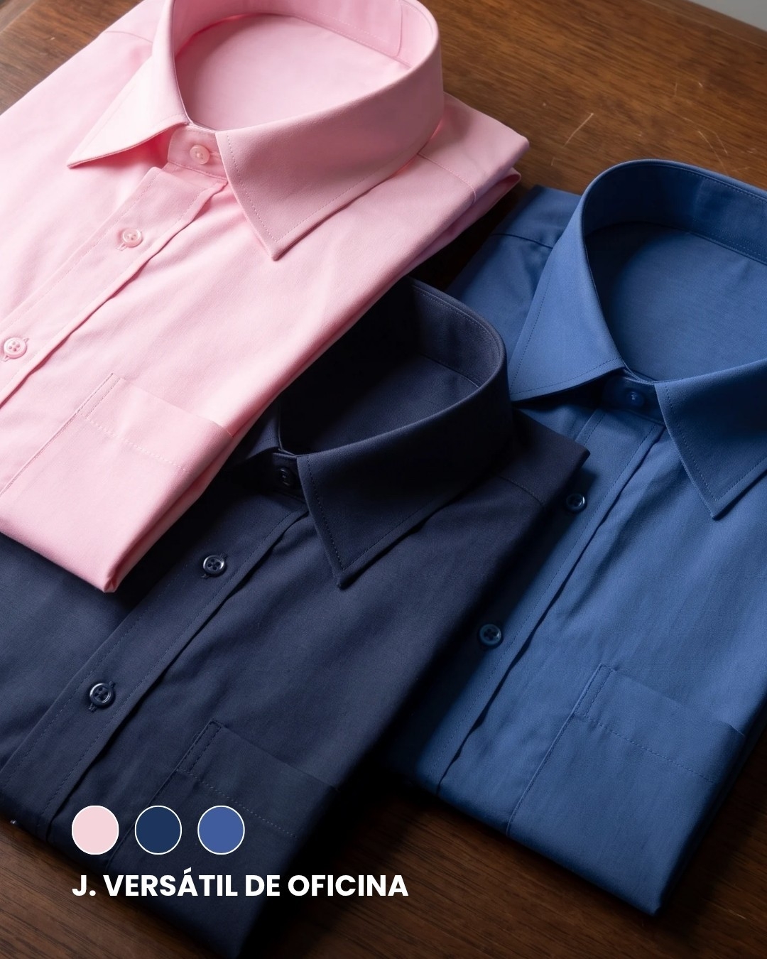 Camisa de Vestir con Bolsillo de Hombre - Imagen 6