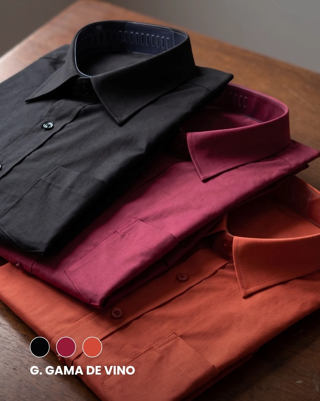 Camisa de Vestir con Bolsillo de Hombre - Imagen 8