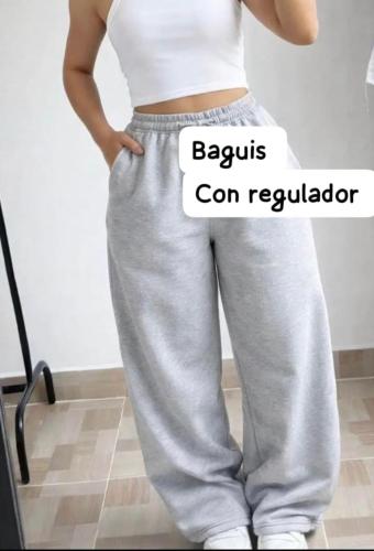 Baggy Algodón Frizado