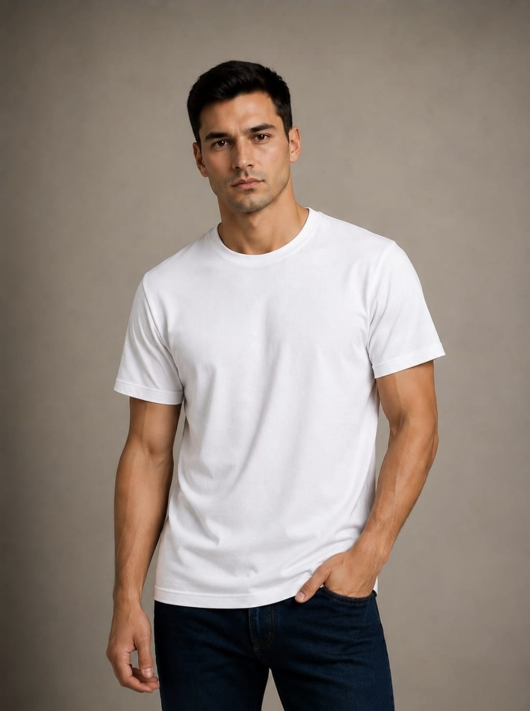 Remeras Lisa Algodón Peinado - Imagen 4