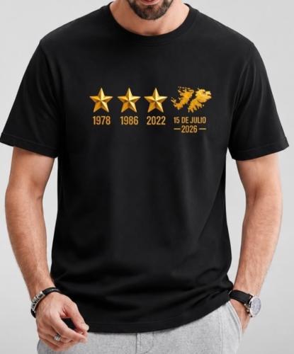 Remera Malvinas Argentinas Talles Especiales Adulto Unisex