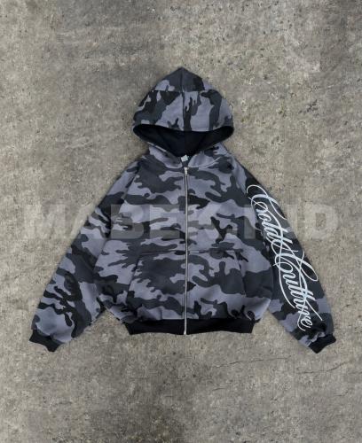 Campera Boxy Fit Camuflado