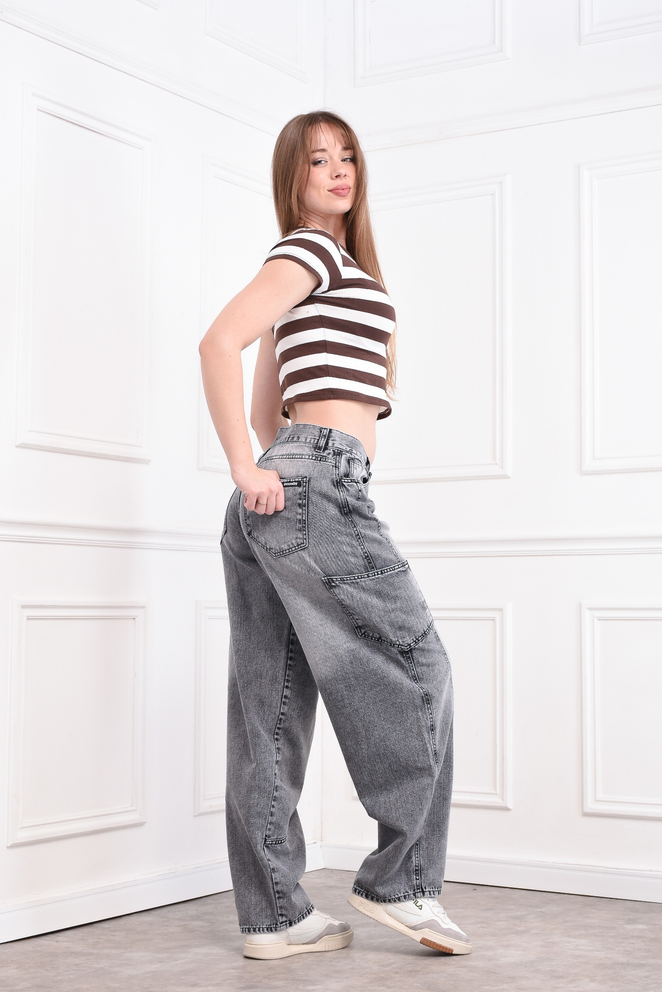 Baggy Gris Balloon - Imagen 3