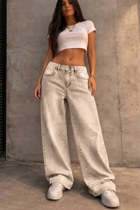 Baggy Gris Claro Dama