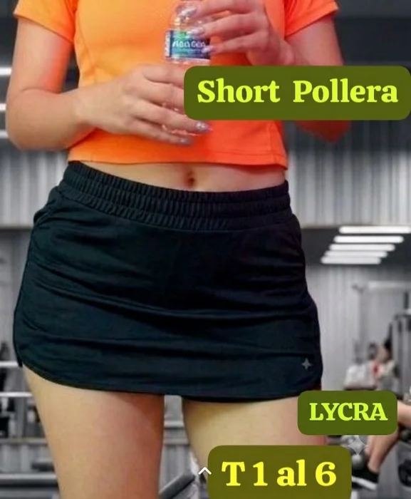 Short Pollera Mujer