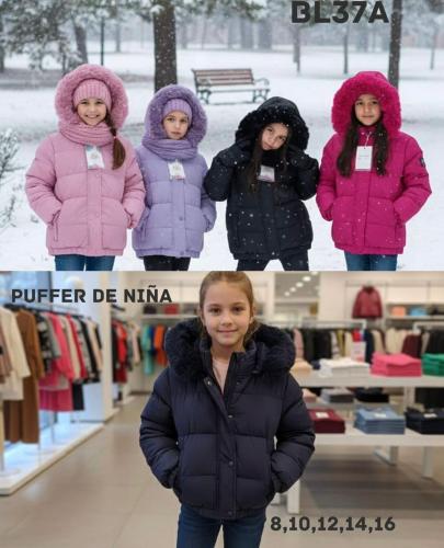 Puffer para Niña