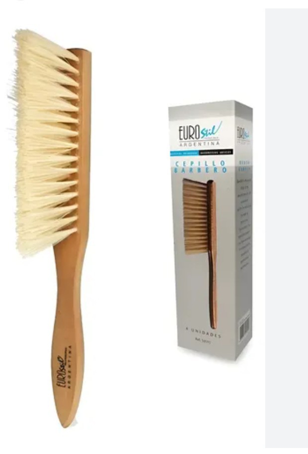 Cepillo Suave Barber Quita Pelo Largo Eurostil - Imagen 5