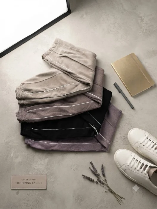Pantalón Baggie Darlon Melange