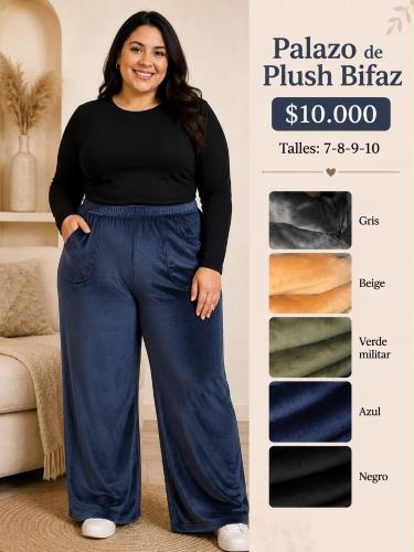Pantalón de Plush Bifaz