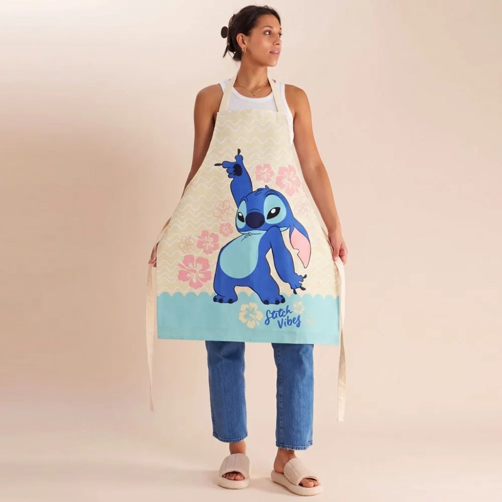 Delantal Stitch Disco Disney 100% Algodón Ajustable Licencia Oficial - 1(4).jpg