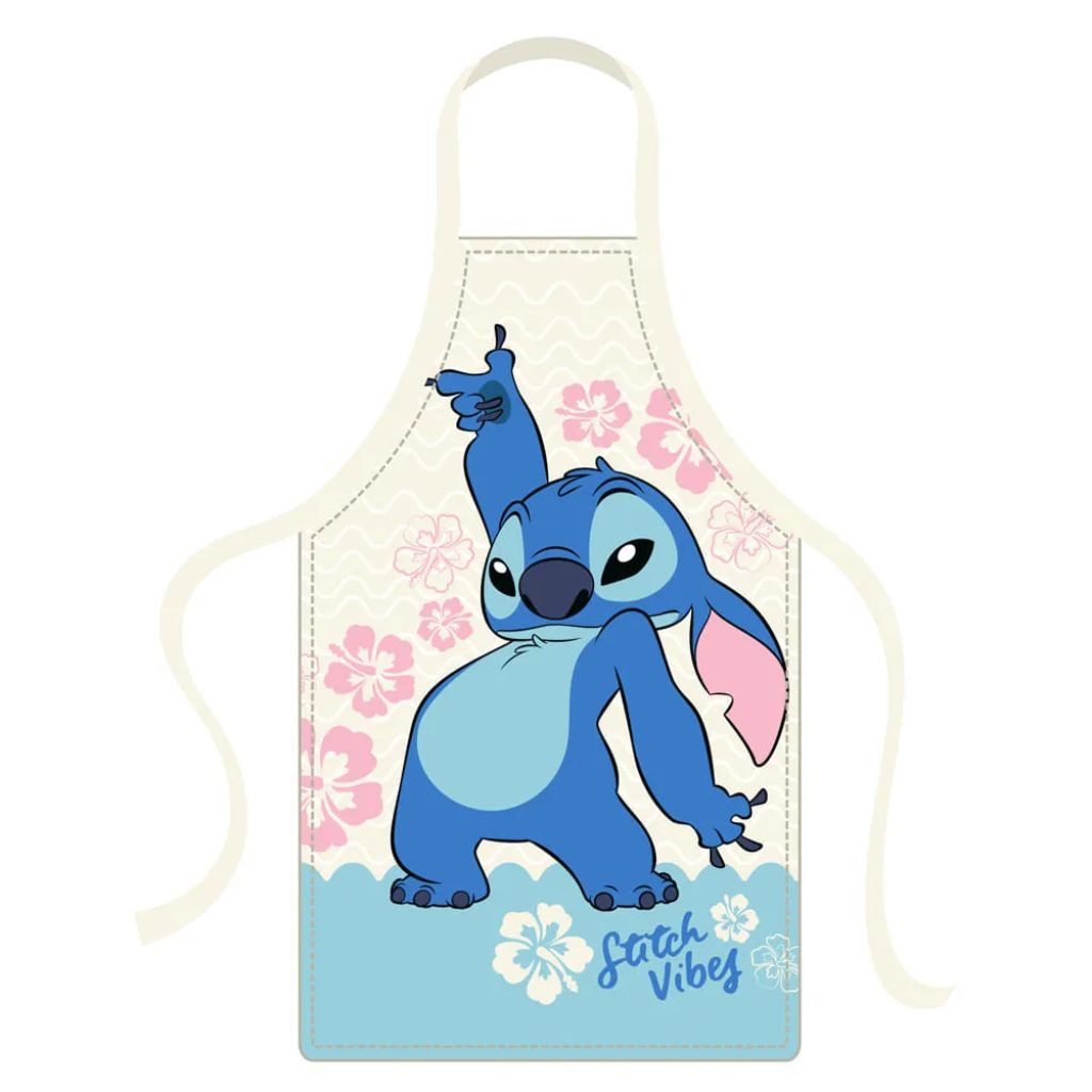 Delantal Stitch Disco Disney 100% Algodón Ajustable Licencia Oficial - 3(1).jpg