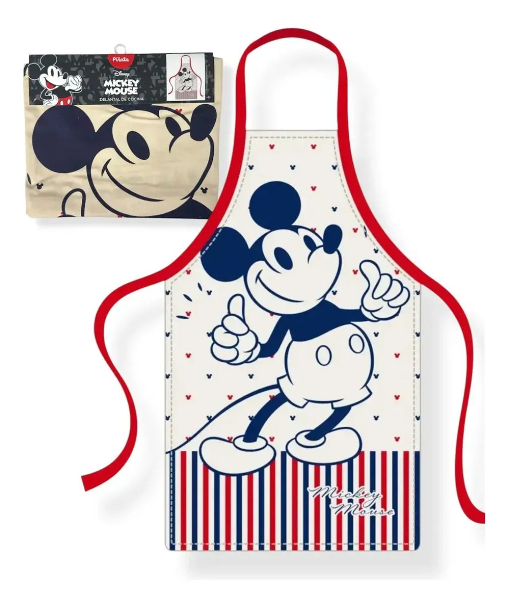 Delantal de Cocina Mickey Thumbs Up Disney 100% Algodón Ajustable - 5(1).jpg