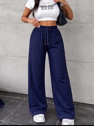 Palazo Simil Jeans con Corderito