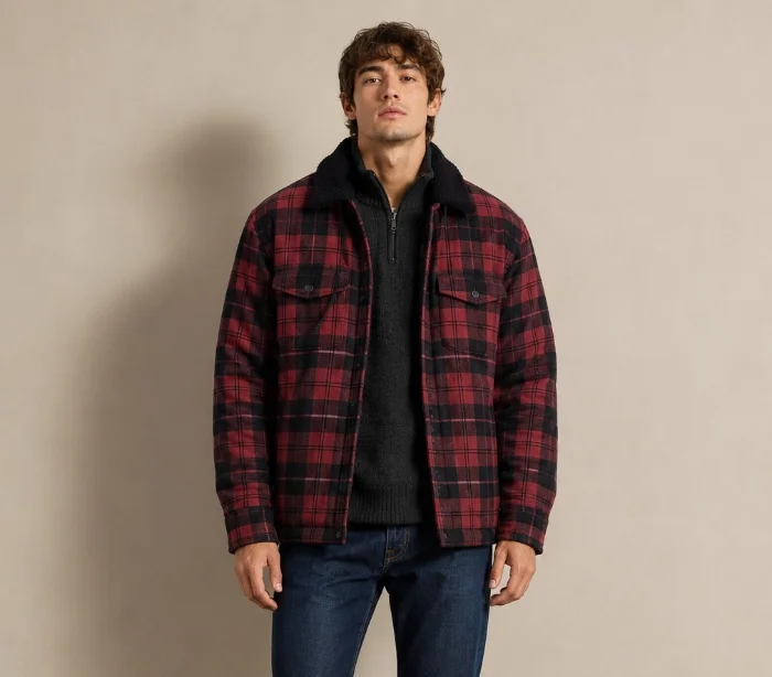 Camisaco Paño  Piel (corderito)