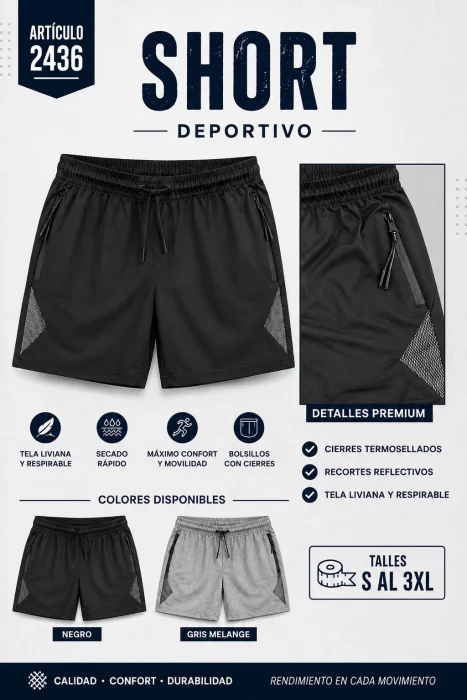 Short Deportivo Importado