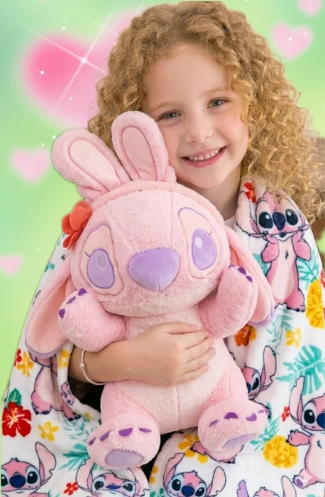 Stich Peluche con Manta Diseñada