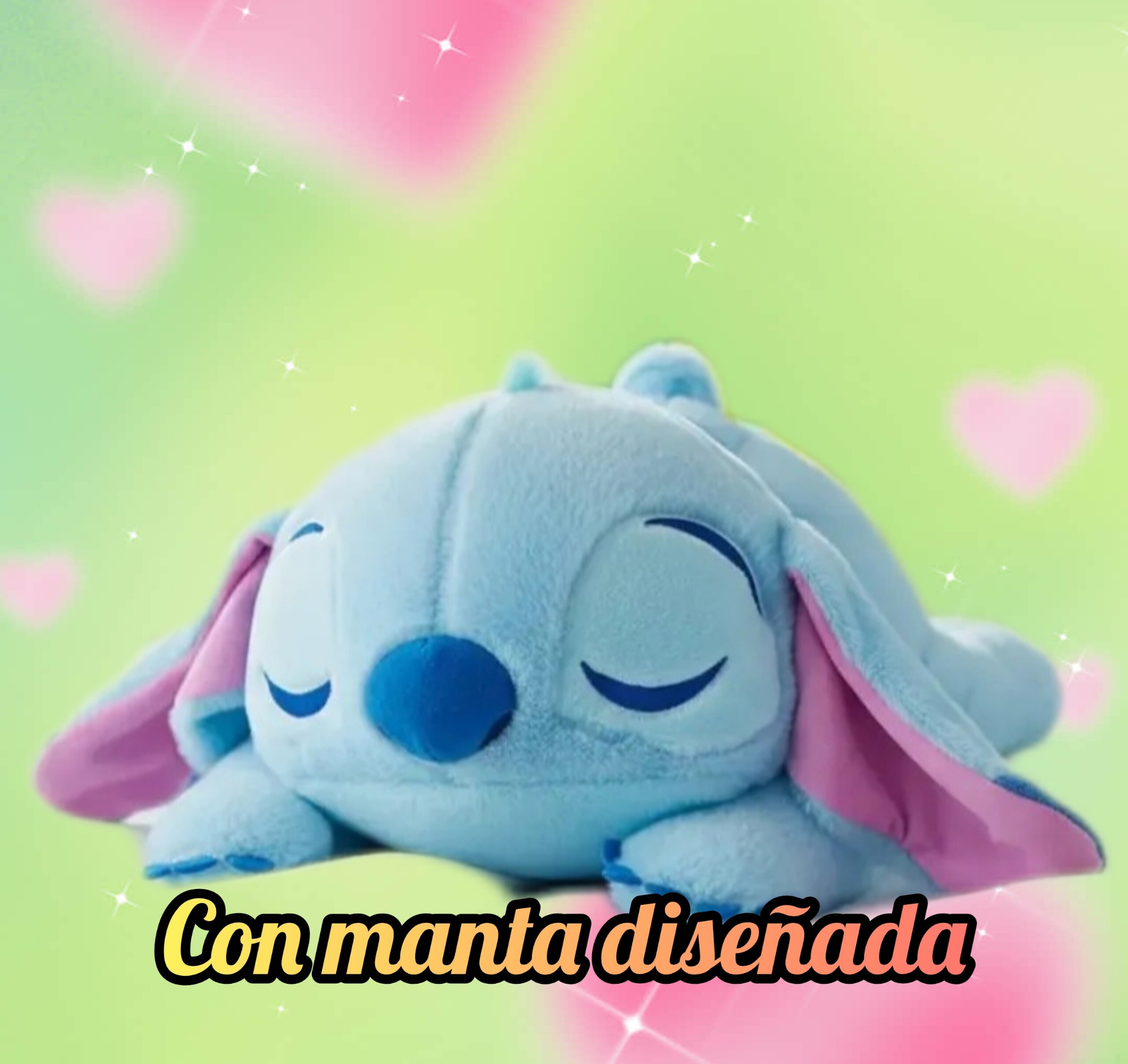 Stich Peluche con Manta Diseñada - Imagen 2
