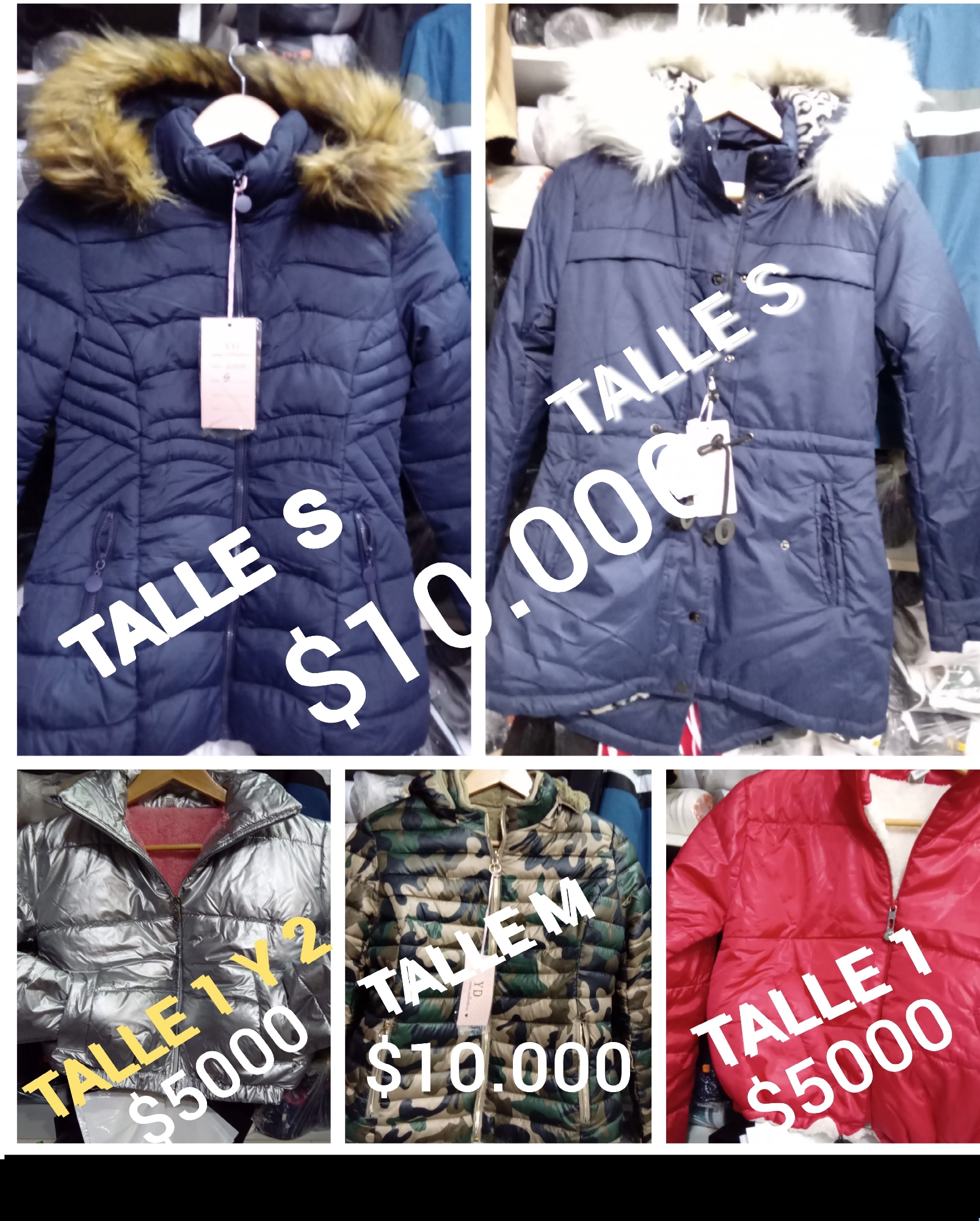 Liquidacion Chalecos ,camperas y Puffer - Imagen 2