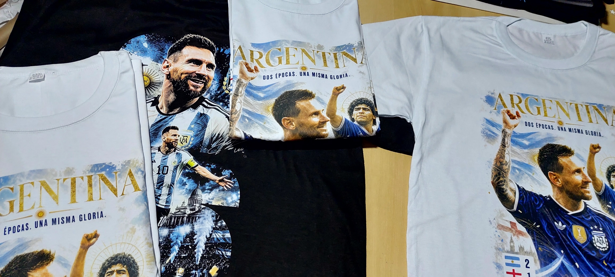 Remera Malvinas Algodon Peinado Mundial 2026 - Imagen 3