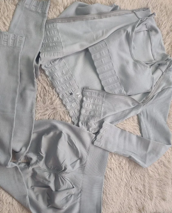 Conjunto. Campera/top/calza D'lirio Media Doc