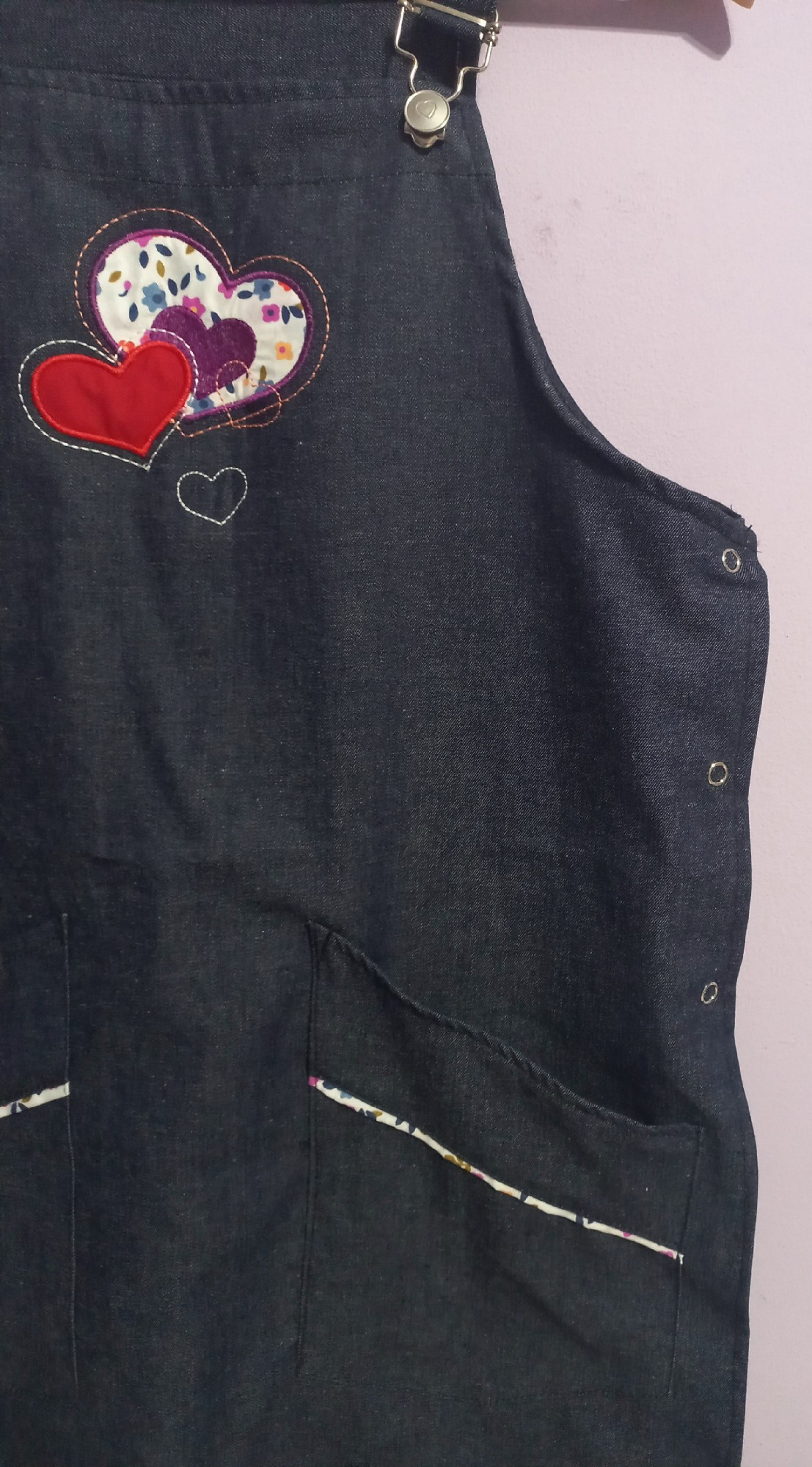 Delantal de Maestra en Jeans - Imagen 2