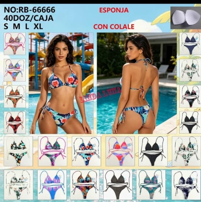 Bikinis Anti Claro Mujer