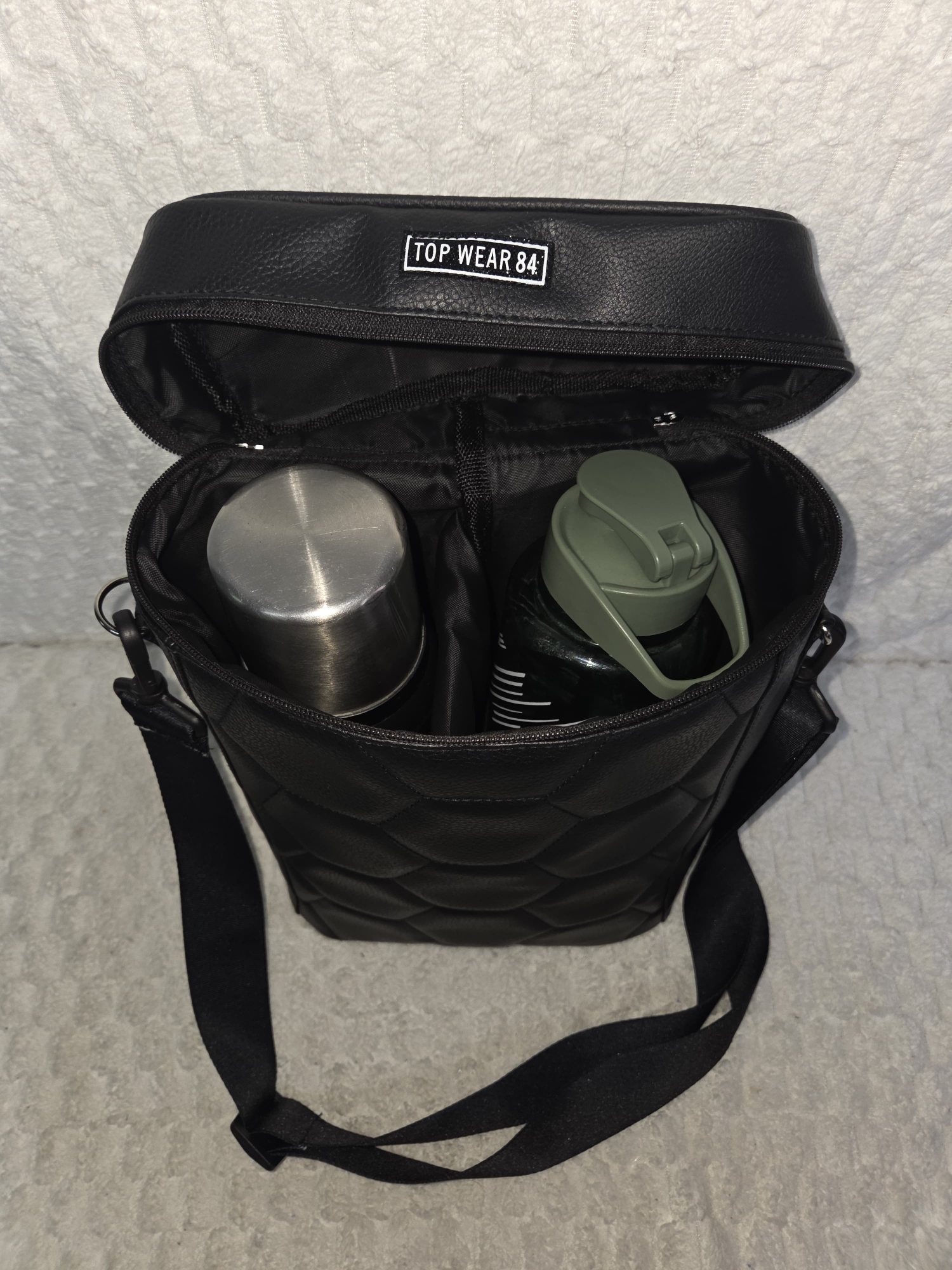 Bolso Matero Tiene División de Cuero Pu - Imagen 2