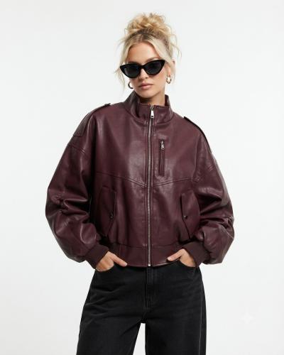 Bomber Eco Cuero Yd