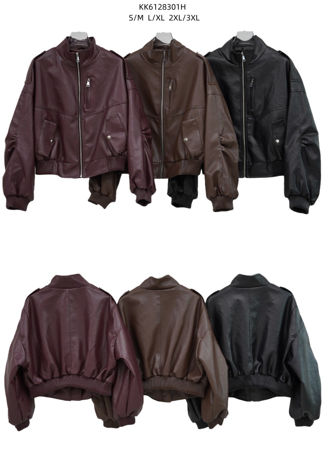 Bomber Eco Cuero Yd - Imagen 2