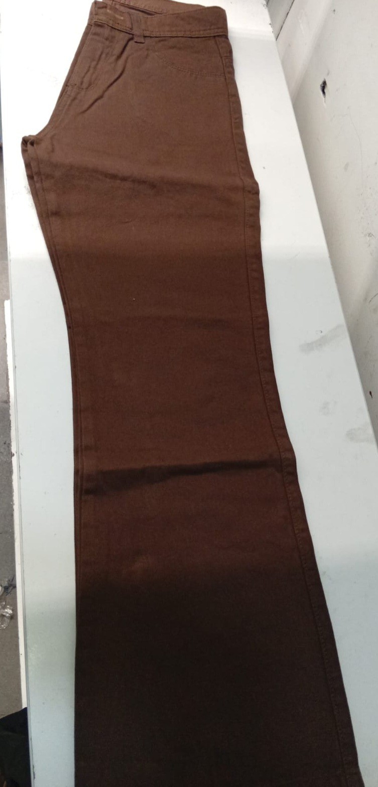 Jean Wide Leg Chocolate Dama Pantalón Ancho Denim Mujer 2000's Mayoristas Hotsale - Imagen 2