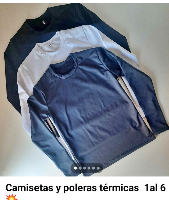 Remeras Térmicas Deportivo - Imagen 2