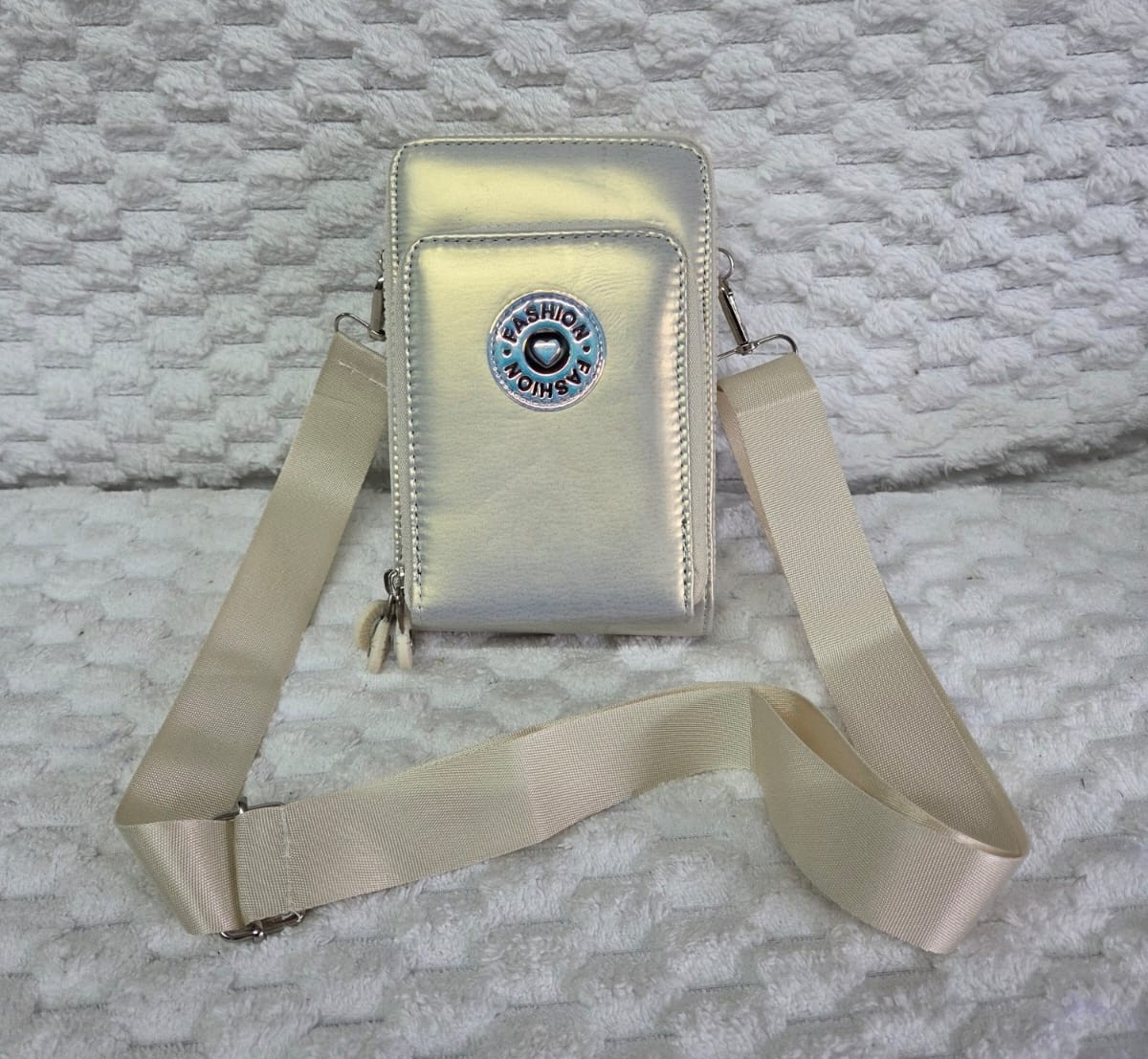 Porta Celular Metalizado Tornasolados o Brillante - Imagen 2
