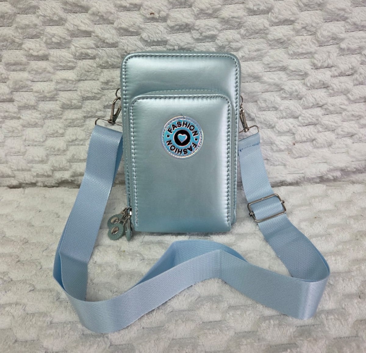 Porta Celular Metalizado Tornasolados o Brillante - Imagen 4