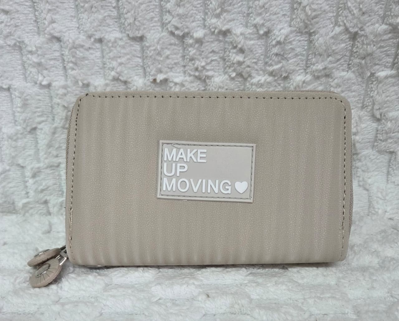 Billetera Mediana Cuero Pu Doble Cierre - Imagen 4