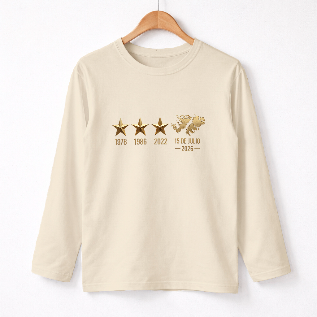 Unisex - Remera Manga Larga Argentina Malvinas - BEIGE%20MALVINAS%20(1).png