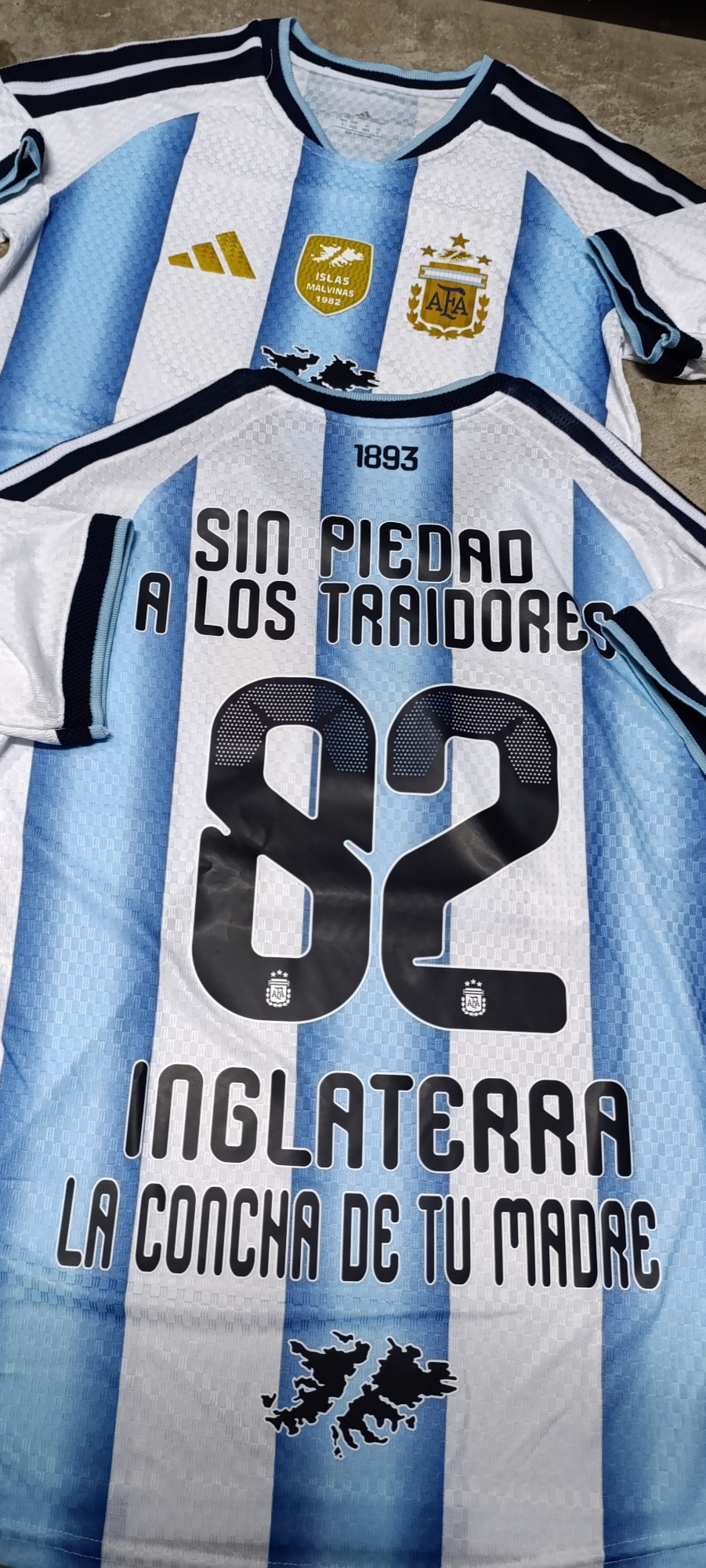 Camiseta las Malvinas 82 - Imagen 2